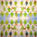 195 Christmas Flowers - 3-ply (red) - Ihr